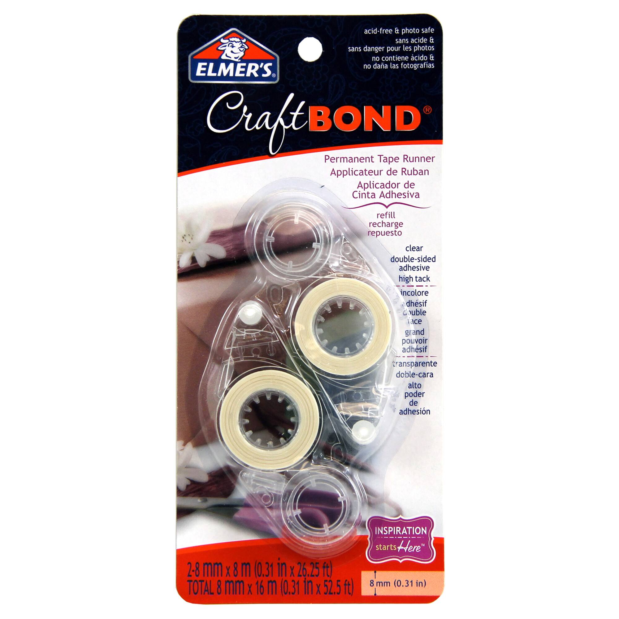 Elmer’s® CraftBond® Permanent Tape Runner Refill, 2ct.